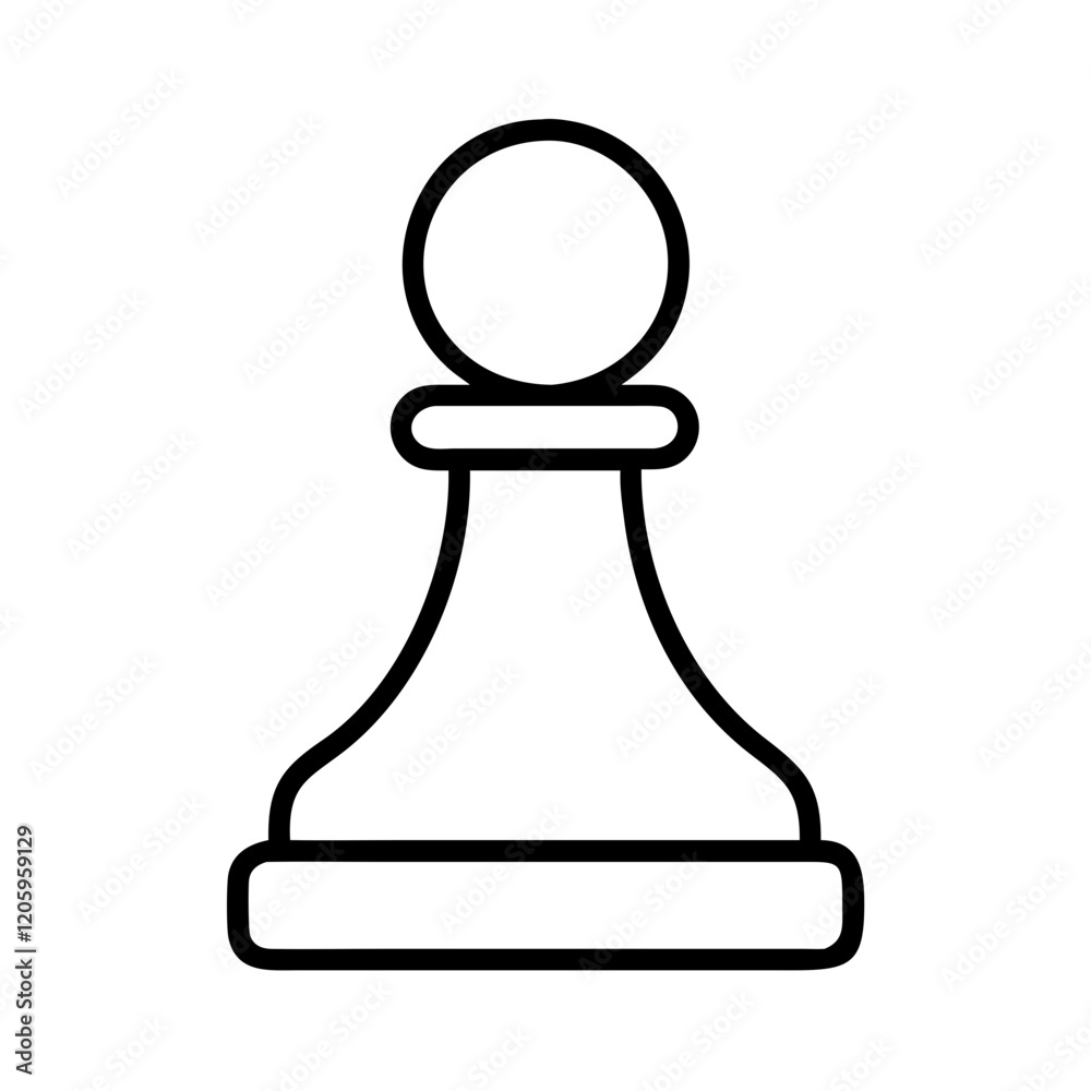 game pawn icon, game pawn line art - simple line art of game pawn, perfect for game pawn logos and icons game pawn icon, game pawn line art - simple line art of game pawn, perfect for game pawn logos and icons