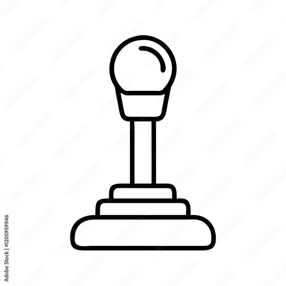 gear shift knob icon, gear shift knob line art - simple line art of gear shift knob, perfect for gear shift knob logos and icons gear shift knob icon, gear shift knob line art - simple line art of gear shift knob, perfect for gear shift knob logos and icons
