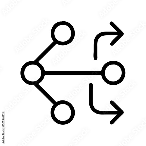 git commit icon, git commit line art - simple line art of git commit, perfect for git commit logos and icons