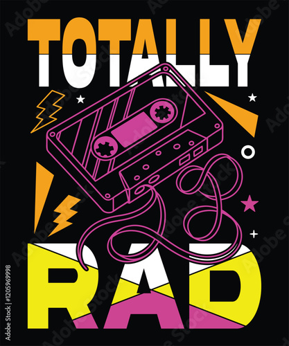 Totally rad t-shirt design