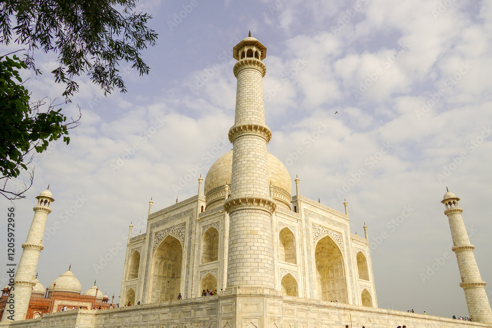 Fototapeta premium taj mahal agra country