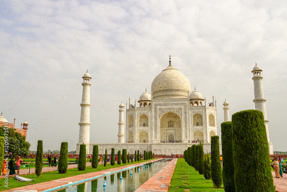 Fototapeta premium taj mahal agra country