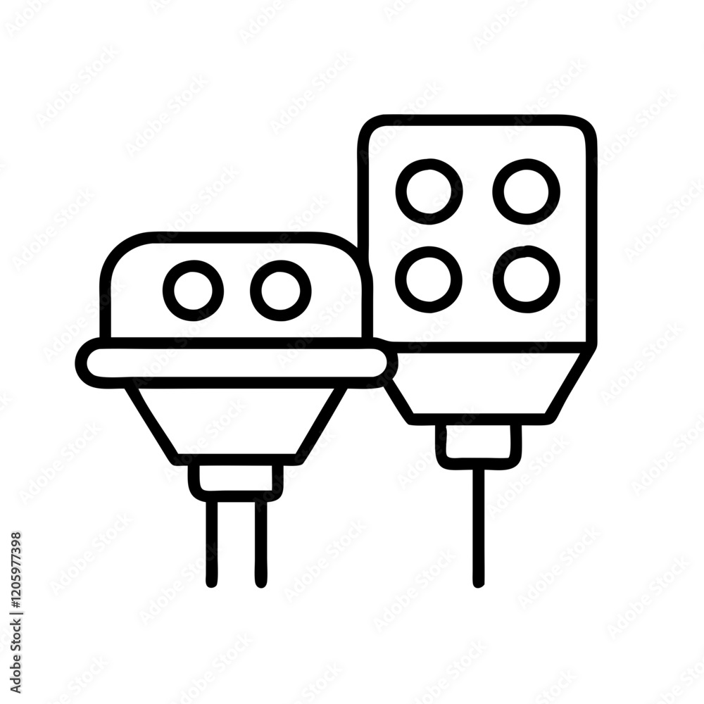 led lights icon, led lights line art - simple line art of led lights, perfect for led lights logos and icons led lights icon, led lights line art - simple line art of led lights, perfect for led lights logos and icons