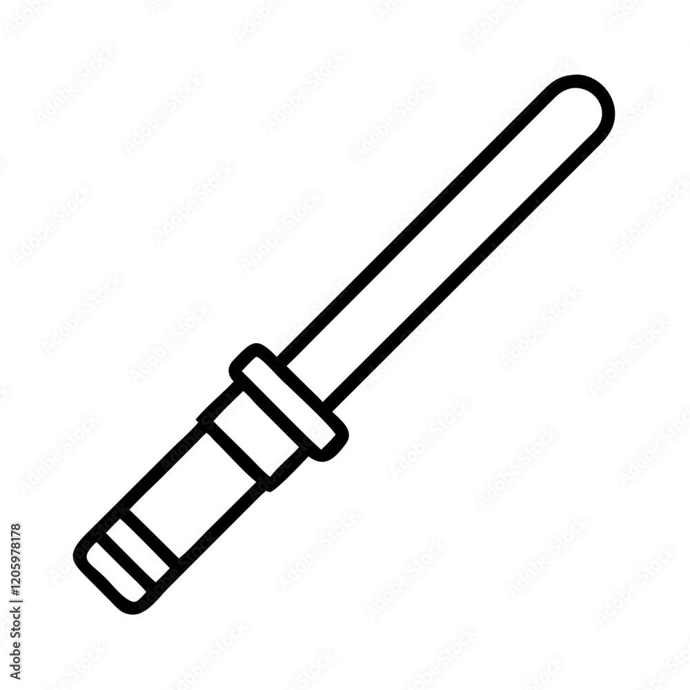 light saber icon, light saber line art - simple line art of light saber, perfect for light saber logos and icons light saber icon, light saber line art - simple line art of light saber, perfect for light saber logos and icons