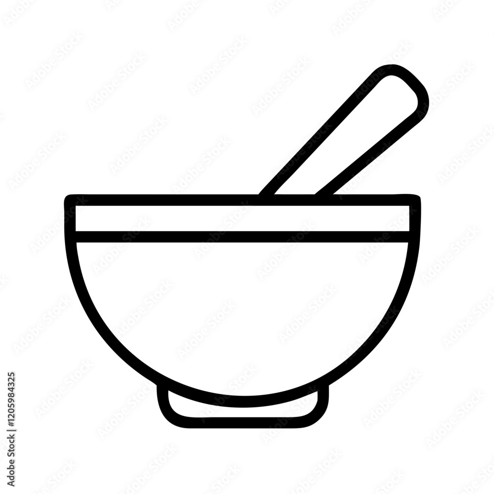 mixing bowl icon, mixing bowl line art - simple line art of mixing bowl, perfect for mixing bowl logos and icons mixing bowl icon, mixing bowl line art - simple line art of mixing bowl, perfect for mixing bowl logos and icons