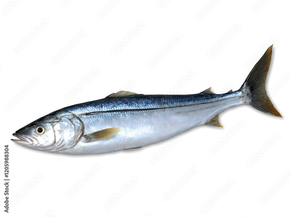Obraz premium Bluefish - A rich, oily fish with a strong flavor, often grilled or smoked.