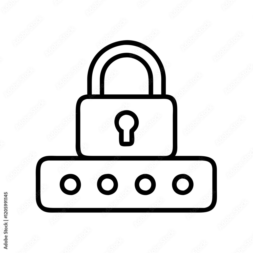 password icon, password line art - simple line art of password, perfect for password logos and icons password icon, password line art - simple line art of password, perfect for password logos and icons