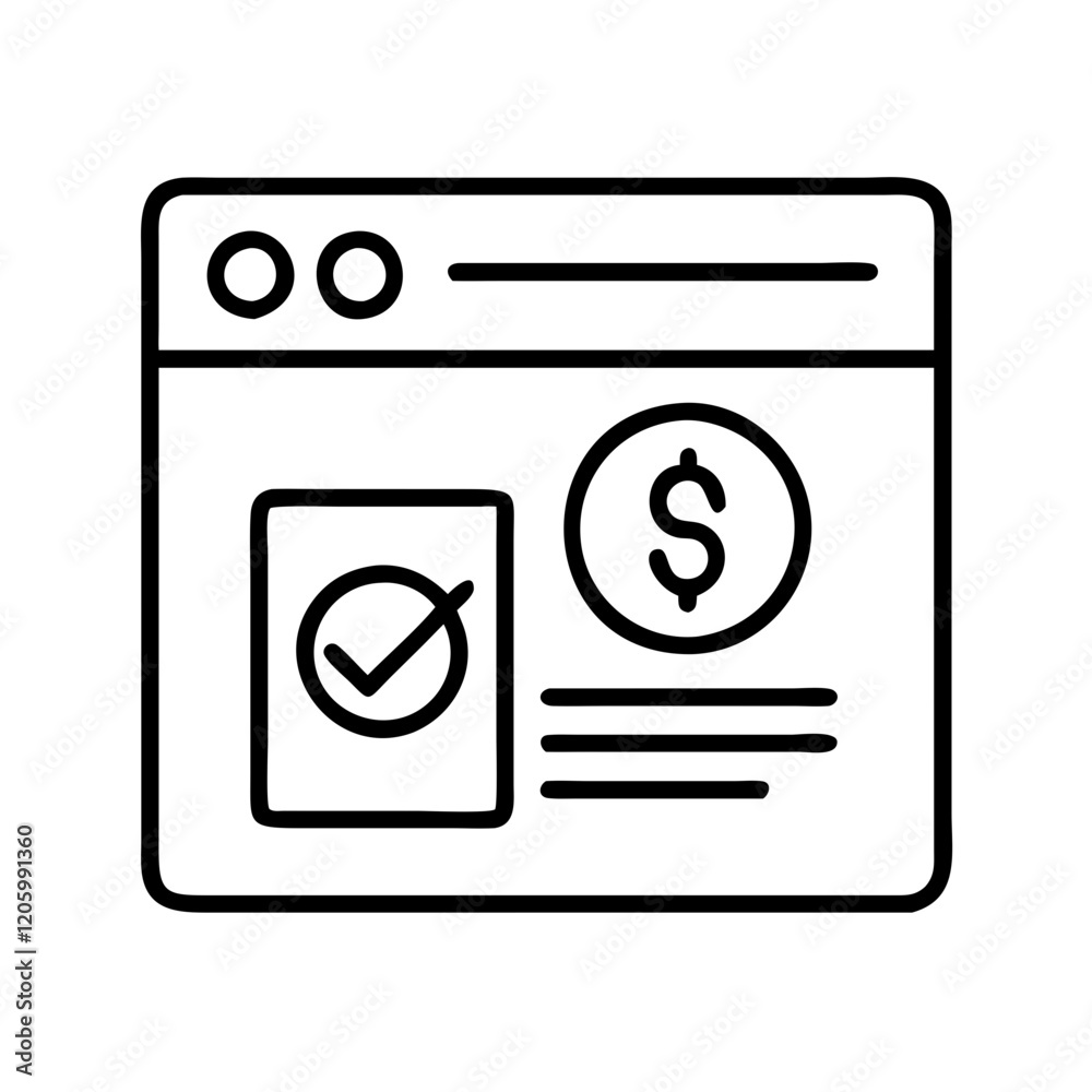 payment confirmation icon, payment confirmation line art - simple line art of payment confirmation, perfect for payment confirmation logos and icons payment confirmation icon, payment confirmation line art - simple line art of payment confirmation, perfect for payment confirmation logos and icons
