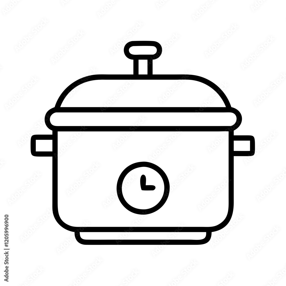 pressure cooker icon, pressure cooker line art - simple line art of pressure cooker, perfect for pressure cooker logos and icons pressure cooker icon, pressure cooker line art - simple line art of pressure cooker, perfect for pressure cooker logos and icons