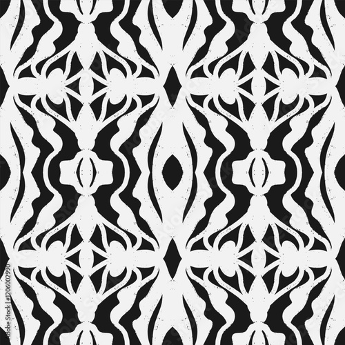 seamless overlapping pattern rapport