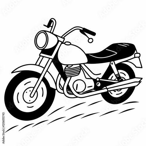 illustration of a scooter