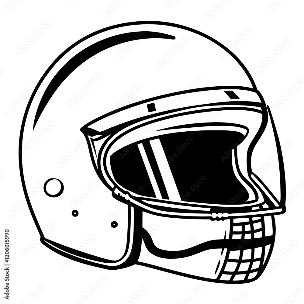 Fototapeta premium american football helmet