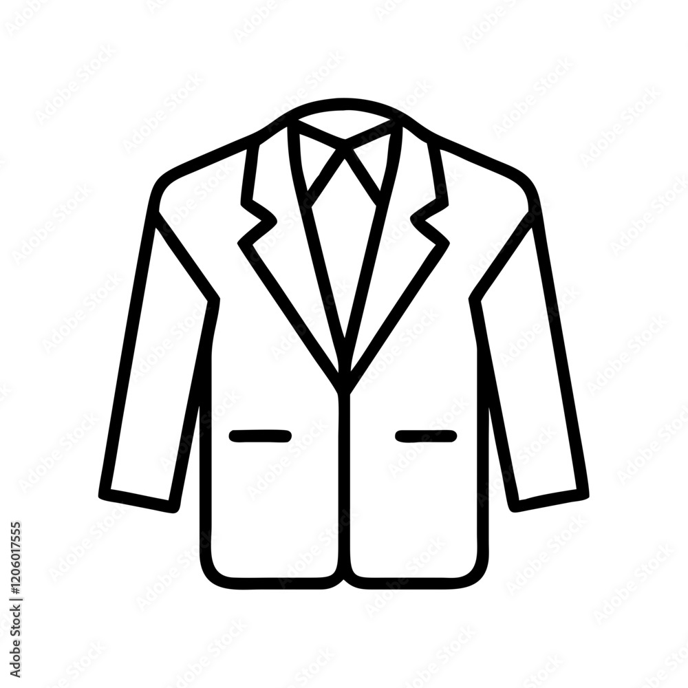 suit icon, suit line art - simple line art of suit, perfect for suit logos and icons suit icon, suit line art - simple line art of suit, perfect for suit logos and icons