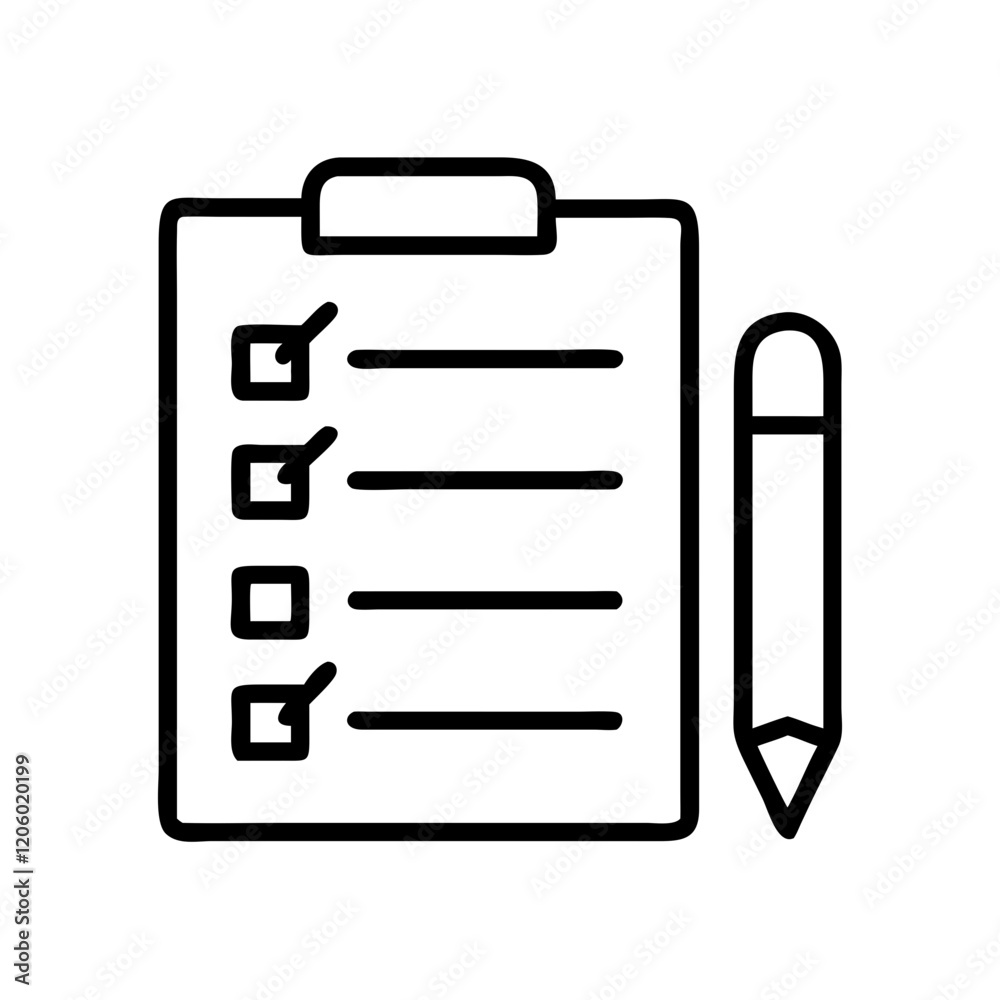 task list icon, task list line art - simple line art of task list, perfect for task list logos and icons task list icon, task list line art - simple line art of task list, perfect for task list logos and icons