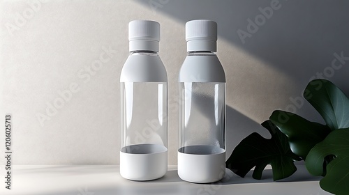 Modern and hygienic empty water bottle