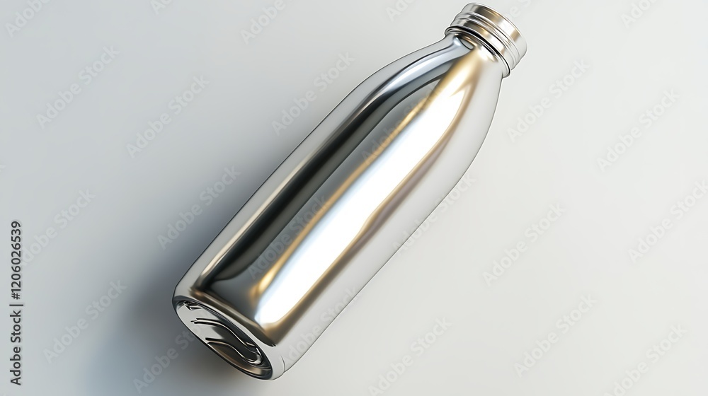 Shiny and hygienic empty water bottle Shiny and hygienic empty water bottle