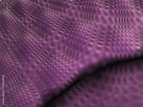 Dark lilac abstract background. Net or mesh texture.3d illustration, 3d rendering. Mandelbrot fractal