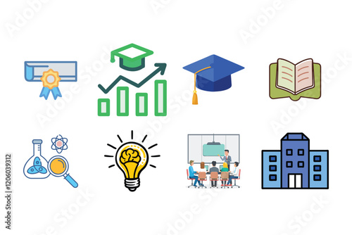 Education Icons Set