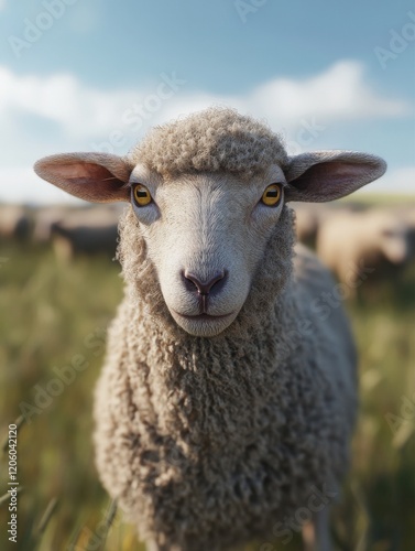 Sheep livestock animal mammal photo