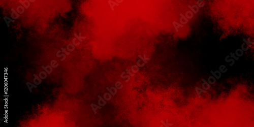 Red realistic fog or mist brush effect smoke vape texture overlays vector cloud. Abstract smoke exploding cumulus clouds. Mysterious flowing digital particles of red clouds grunge