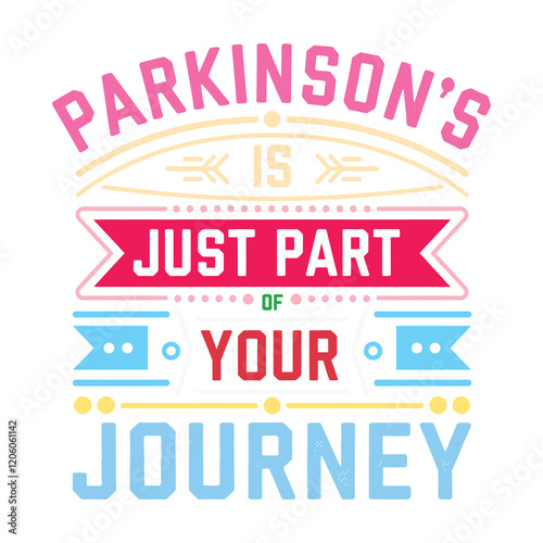 Living with Parkinsons Doesnt Define You Neurological Awareness Typography photo