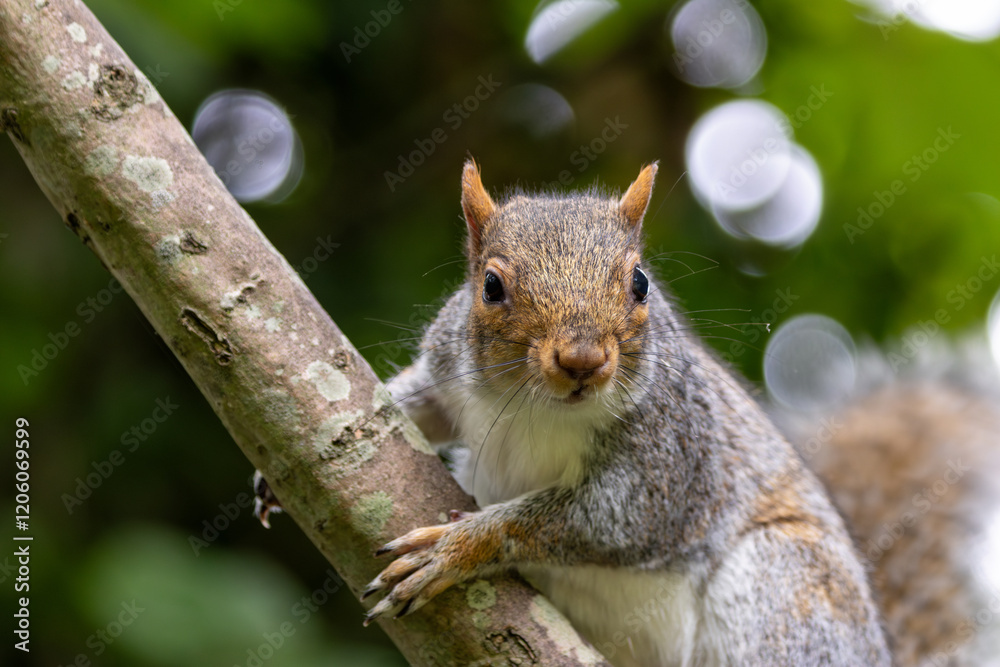 Grey Squirrel (Sciurus carolinensis) spotted in National Botanic Gardens, Dublin Grey Squirrel (Sciurus carolinensis) spotted in National Botanic Gardens, Dublin