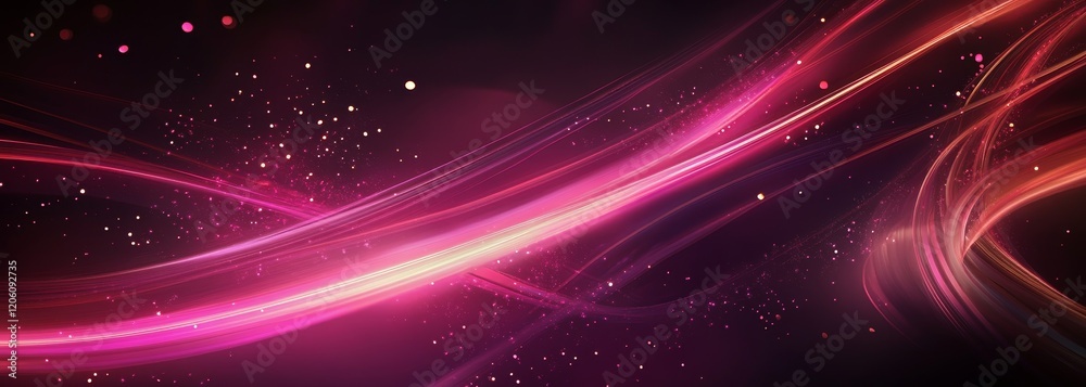 Fototapeta premium luminescent fiber hitech optic shine composition background