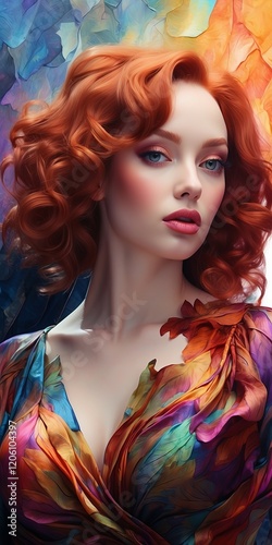 Portriat of a beautiful woman