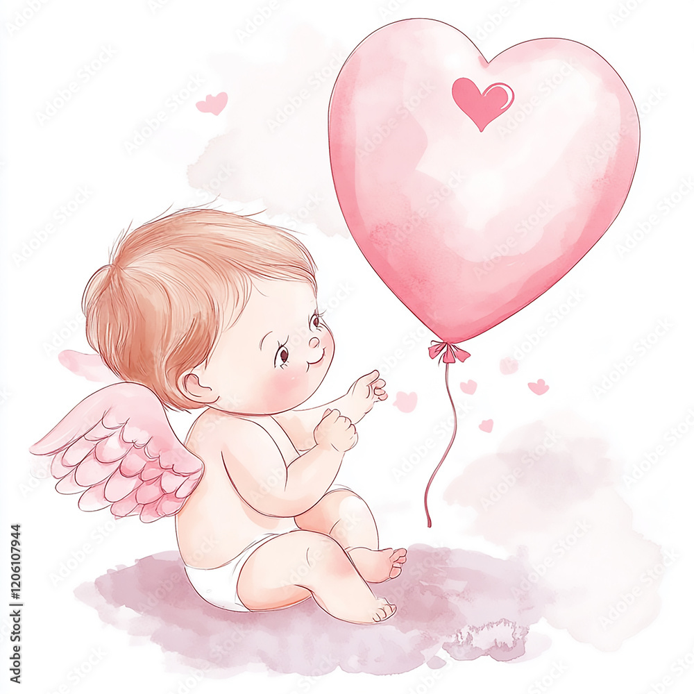 child wiht heart ballon child wiht heart ballon