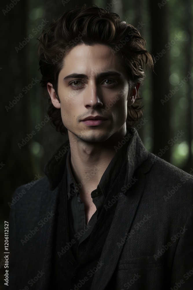 Fototapeta premium portrait of a handsome man