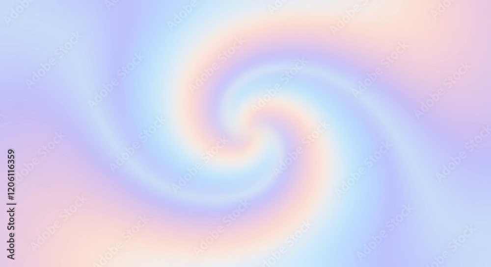 Fototapeta premium Soft Pastel-Colored Abstract Swirl Background with Space for Text