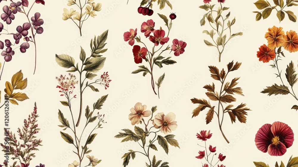 Fototapeta premium Ideal for creative projects, this design showcases nature's beauty.