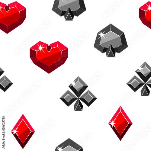 Heart Illustration, Hearts, Love, Valentine, Repeat print, kiss, Vector art, adobe illustration