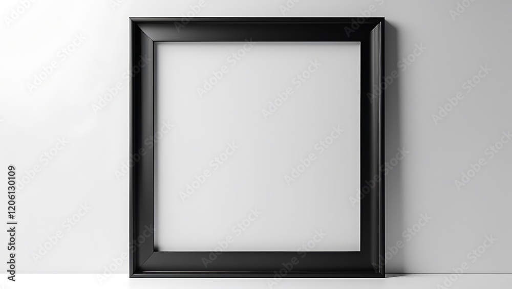 Minimalist Matte Black Picture Frame with Contemporary Design Minimalist Matte Black Picture Frame with Contemporary Design