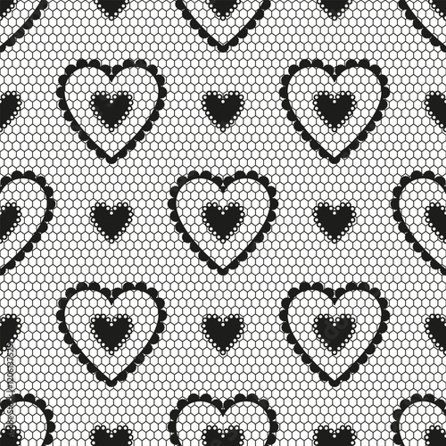 Heart Illustration, Hearts, Love, Valentine, Repeat print, kiss, Vector art, adobe illustration