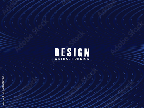 Futuristic blue background digital technology wave pattern, cyber nano information, abstract communication, future technology data innovation, internet network speed connection.
