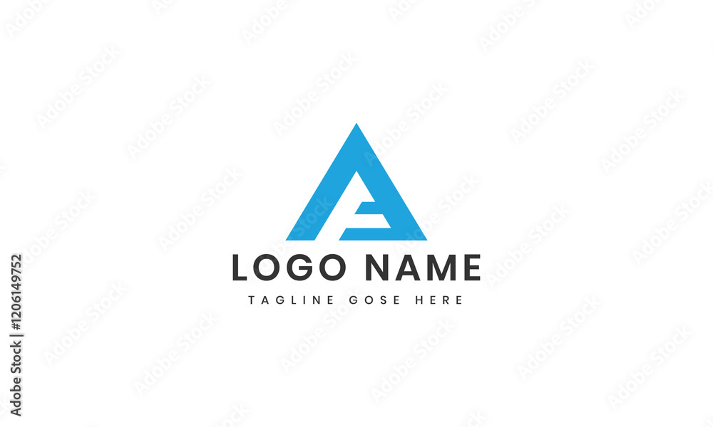 a logo template with abstract shape a logo template with abstract shape