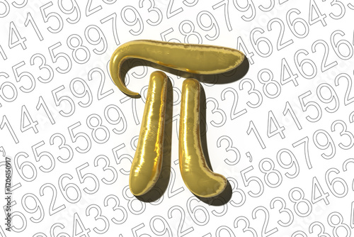 Happy National Pi Day. Holiday concept.	