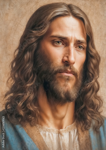 Portrait of Jesus Christ