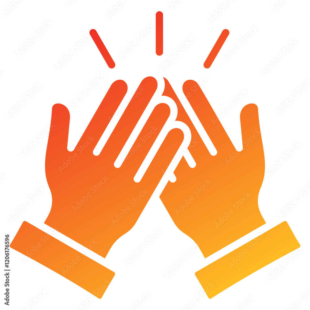 Obraz premium High Five Icon