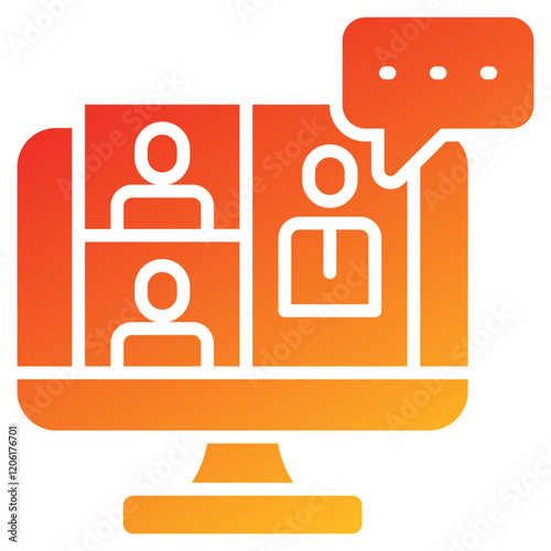 Online Meeting Icon