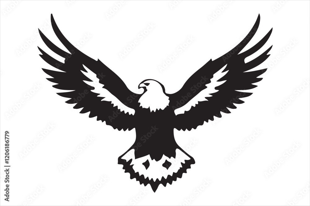 Fototapeta premium eagle logo vector