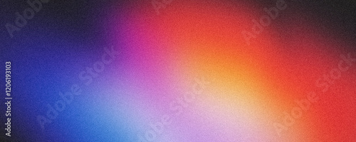 Blurry Grainy Color Gradient Glass Background For Website Cover And Other Professional Social Media Covers