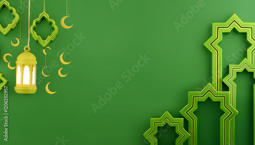 Happy ramadan kareem golden background design