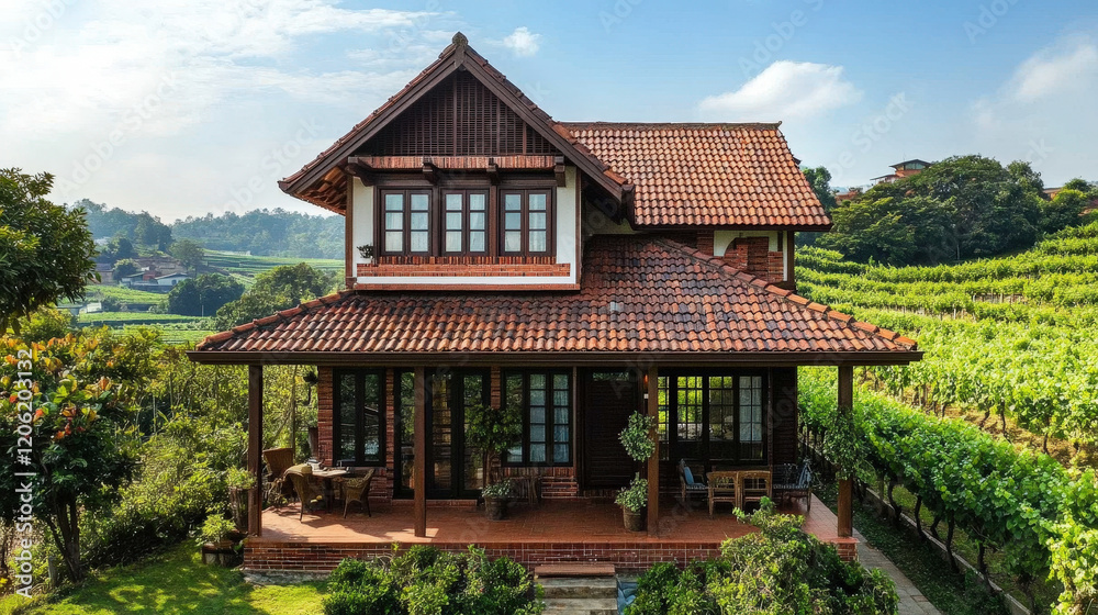 Traditional Vineyard Villa in the Countryside Traditional Vineyard Villa in the Countryside