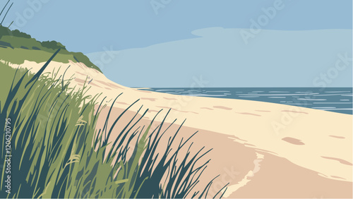 Exploring the Shores of Indiana Dunes.eps