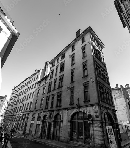 Street view and buildings i...