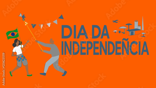 Independence Day Extravaganza: Celebrating Brazil's Historic September 7th with Patriotism and Festivitie photo