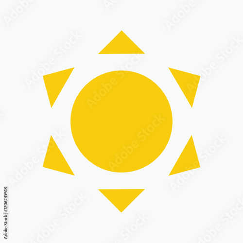 Free Download Yellow sun icon , including shining rays, sunset designs, solar energy, and star-inspired illustrations. Perfect for representing warmth, tanning, and bright energy. - GFXLoad