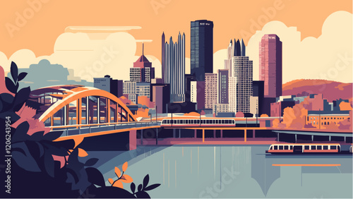 City Lights and Art in Pittsburgh’s Cultural District